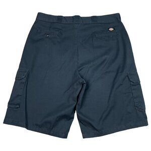 Dickies Work Shorts Mens‎ 40 Black Loose Fit Multi Pocket Utility Workwear Cargo